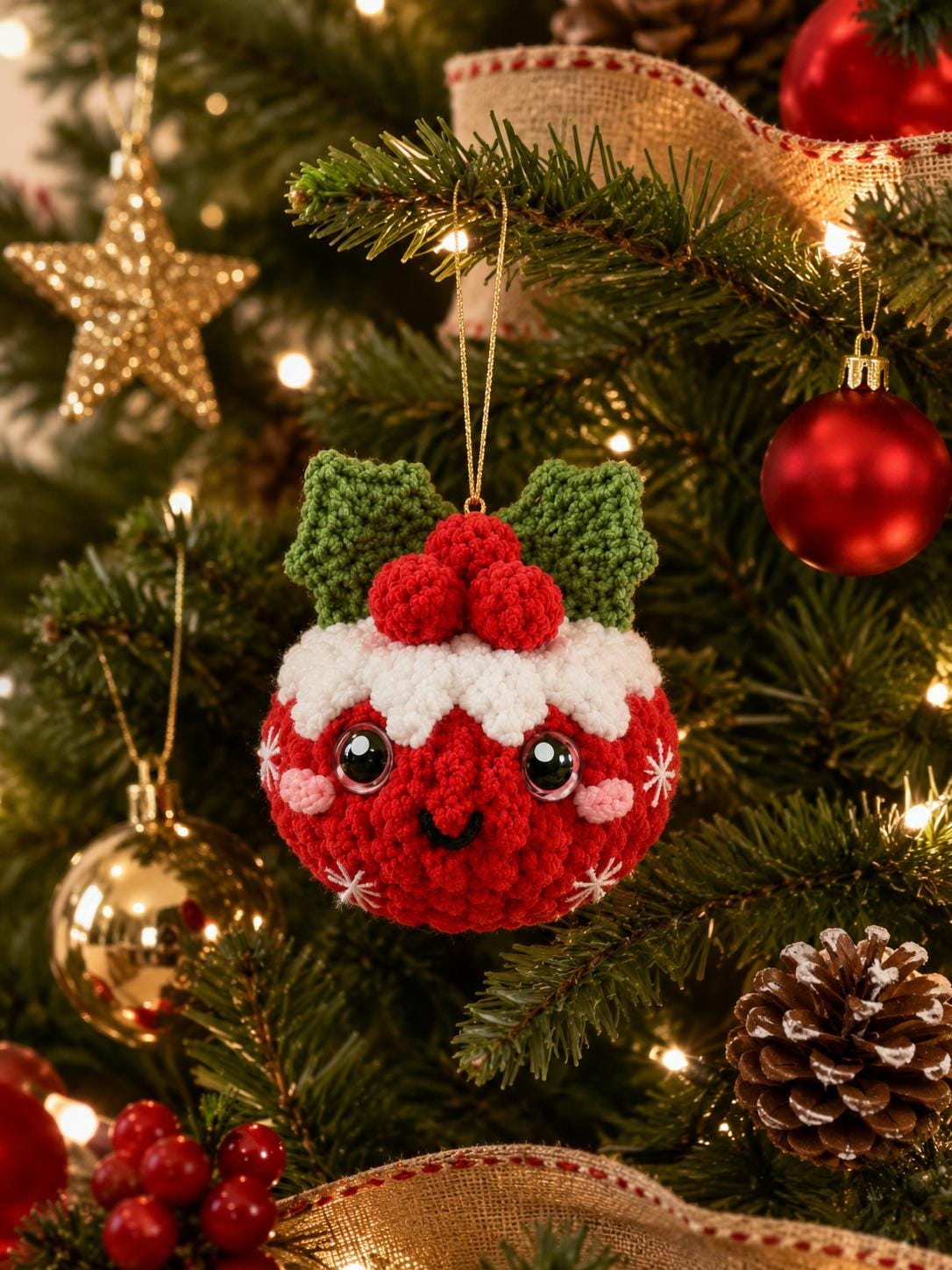 Hooktasyy Christmas Viral Dumpling Crochet Pattern Bundle PDF