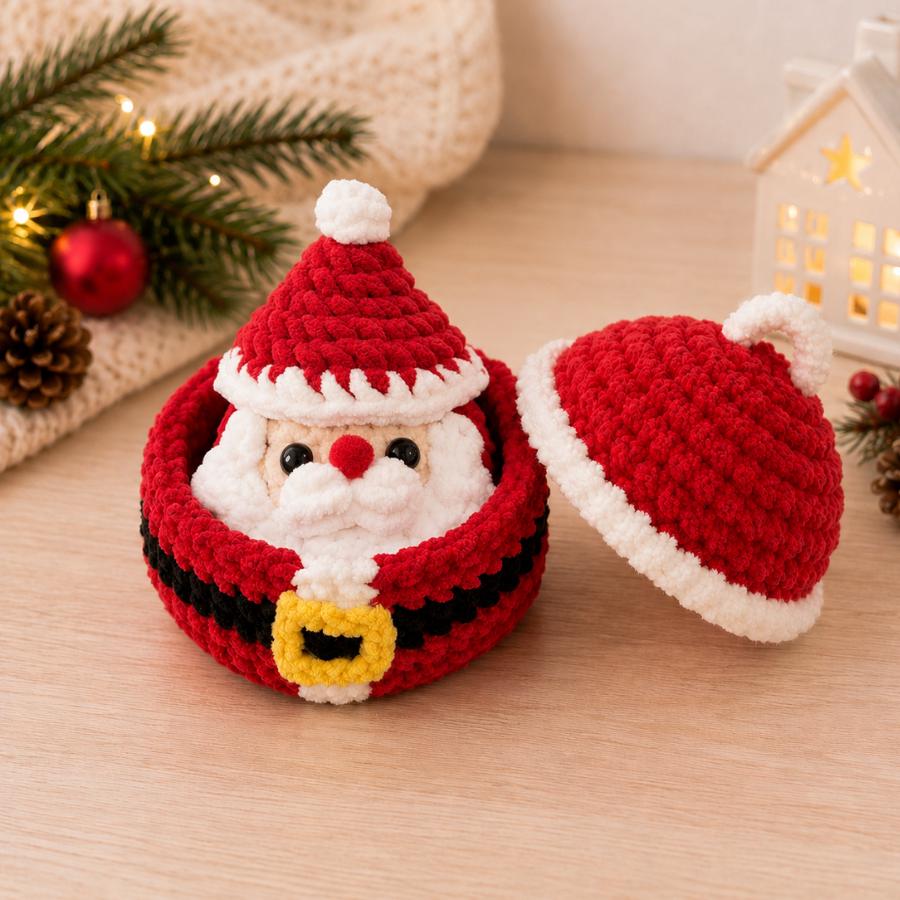 Hooktasyy 7in1 Christmas Dumplings and Steamer Crochet Pattern PDF