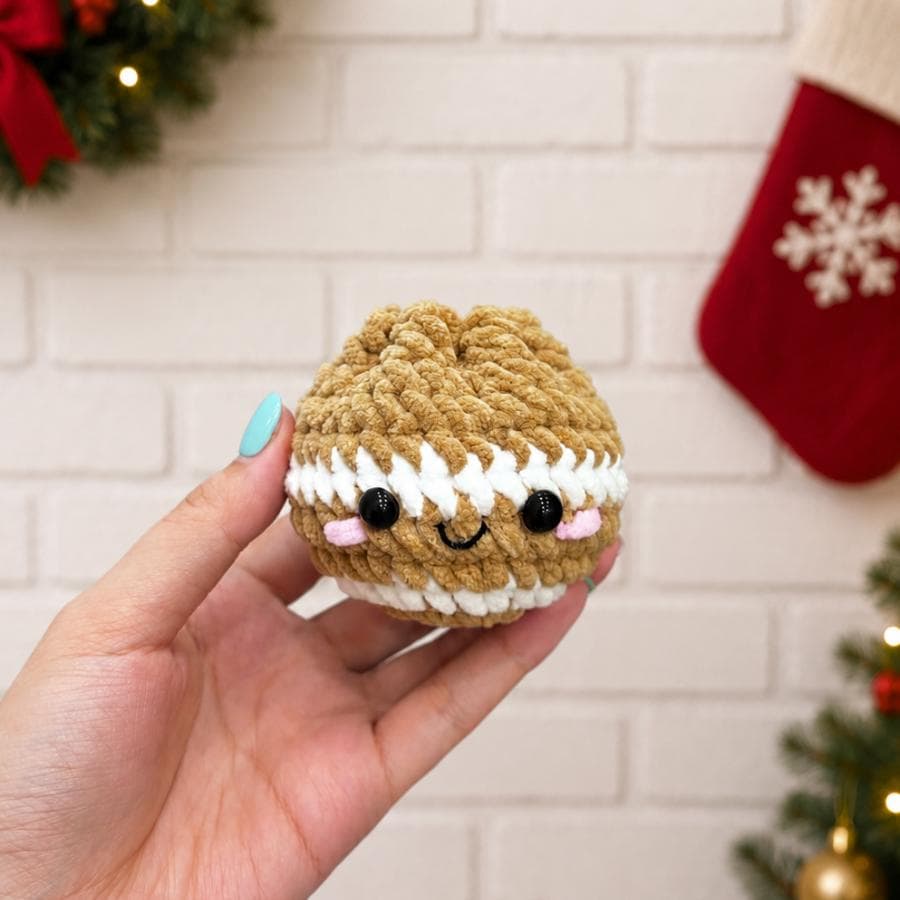 Hooktasyy 7in1 Christmas Dumplings and Steamer Crochet Pattern PDF