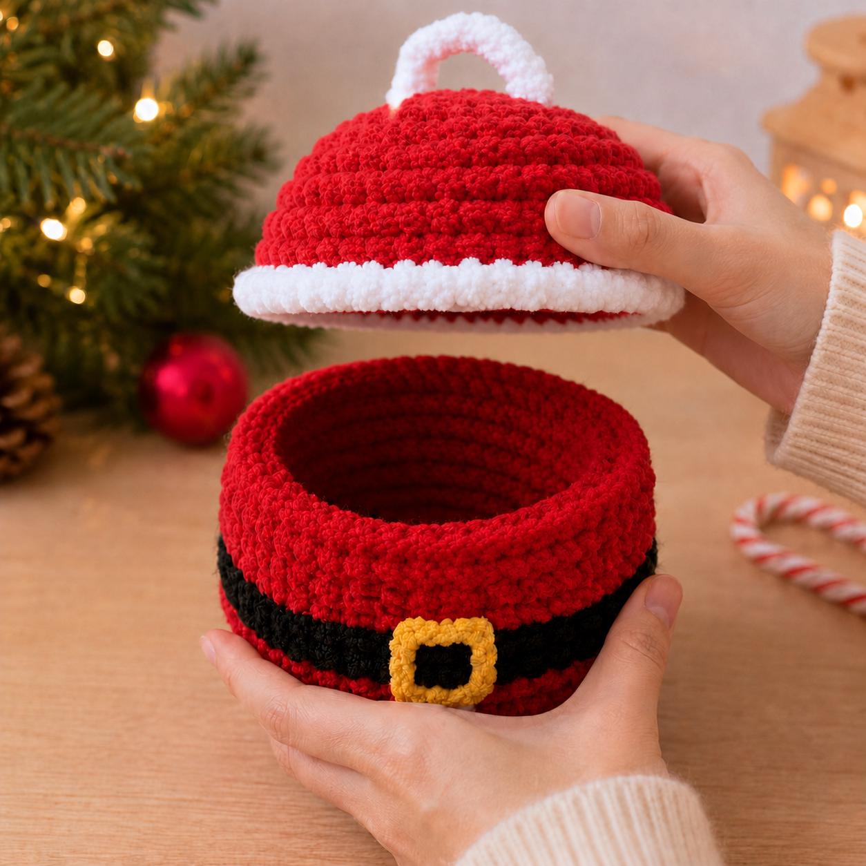 Hooktasyy 7in1 Christmas Dumplings and Steamer Crochet Pattern PDF