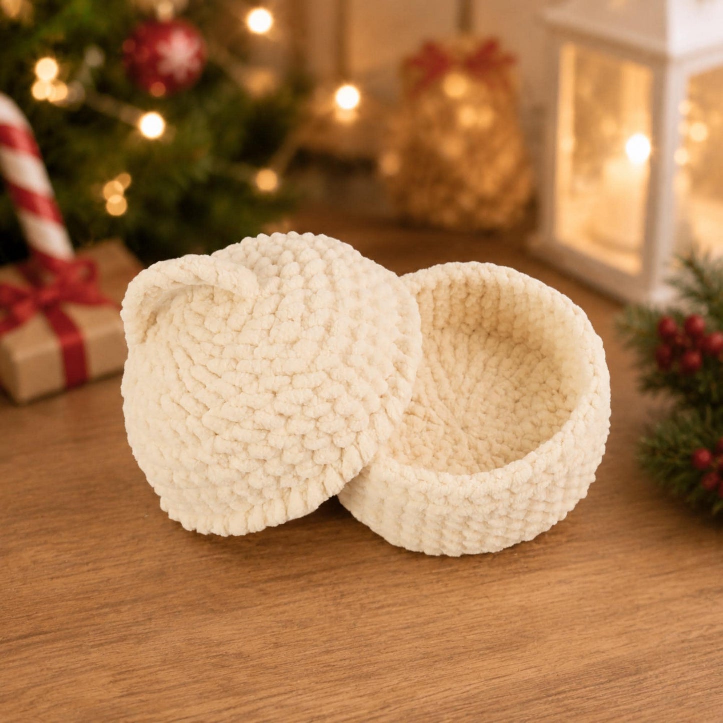 Hooktasyy Christmas Dumplings and Steamer Crochet Pattern PDF
