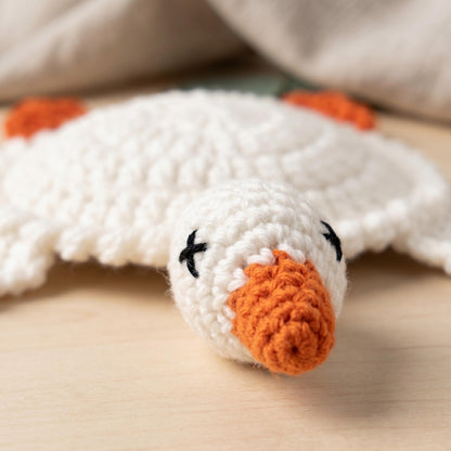 Crochiny 2-in-1 Goose Bag Charm & Goose Coaster Crochet Pattern PDF