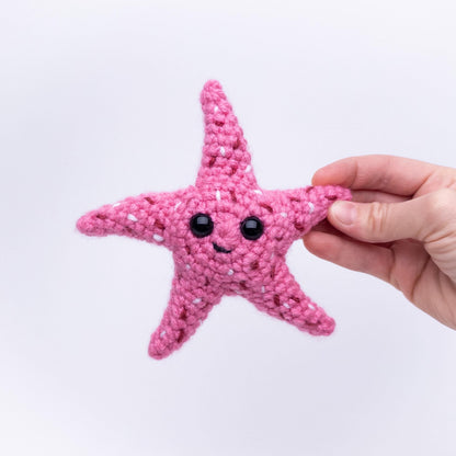TheresasCrochetShop Low Sew Sandy the Starfish Amigurumi Crochet Pattern PDF