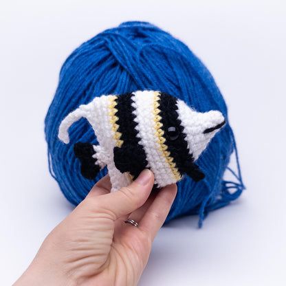 Ray and 8 Sea Friends No-Sew Crochet Pattern Pack PDF
