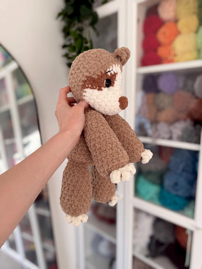 Floppy Sloth Amigurumi Crochet Pattern PDF