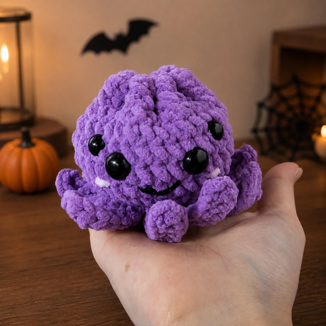 Hooktasyy 12-in-1 Halloween Dumplings & Steamer Crochet Pattern Bundle No-Sew Amigurumi PDF