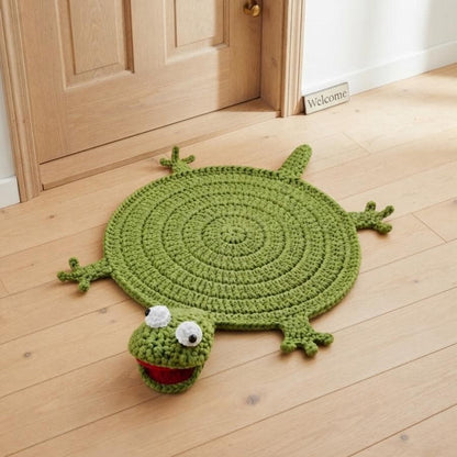 Hooktasyy Floor Tom Lizard Crochet Pattern PDF