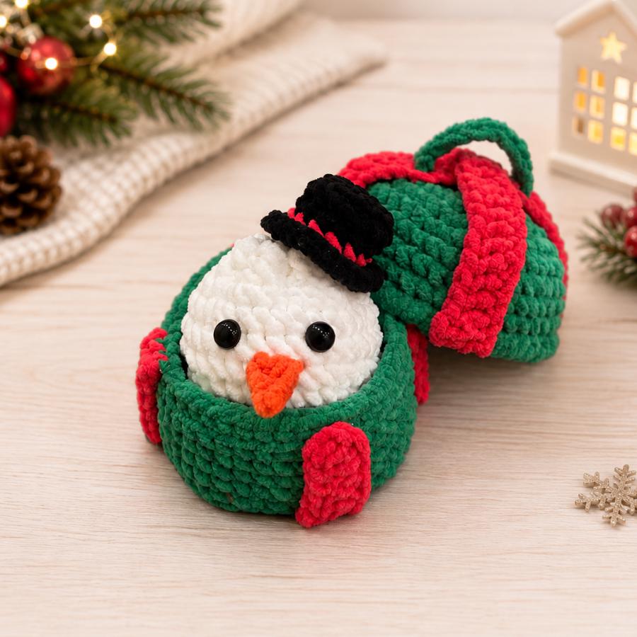 Hooktasyy 7in1 Christmas Dumplings and Steamer Crochet Pattern PDF