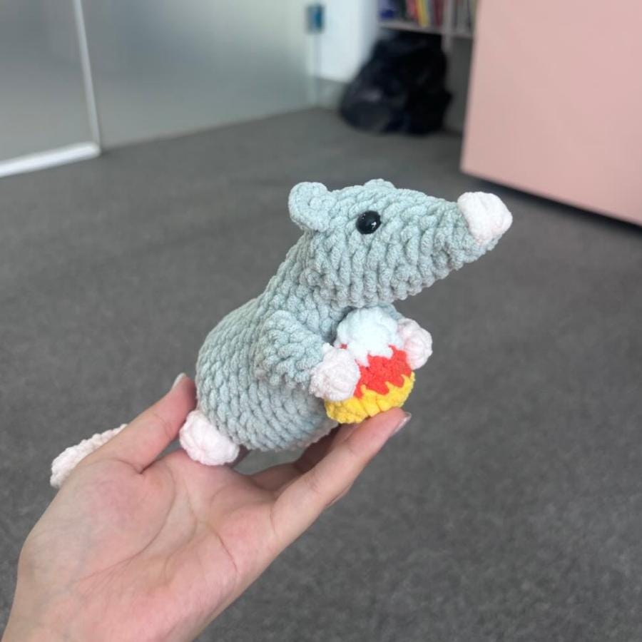 Hooktasyy 2-in-1 Candy Corn Mouse Crochet Pattern Amigurumi PDF