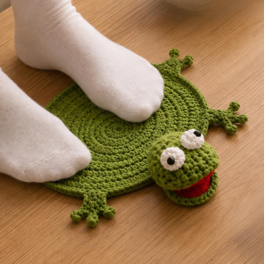 Hooktasyy Floor Tom Lizard Crochet Pattern PDF